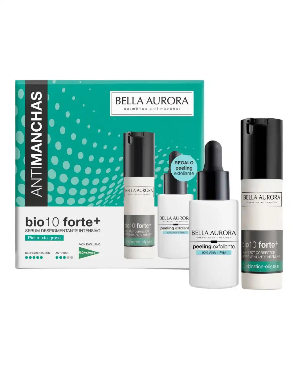 Despigmentante Bio10 Forte Plus P.Normal Seca Estuche de Regalo - Bella Aurora - Comparador de precios