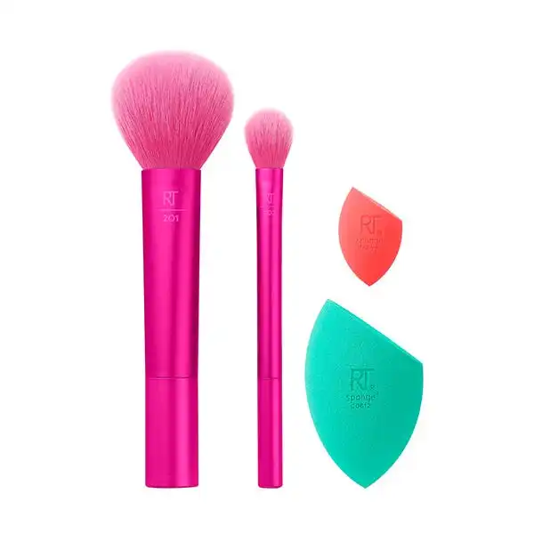 E.L Holidays Feeling Festive Face Set-2Esp+2Bro - Real Techniques - Comparador de precios