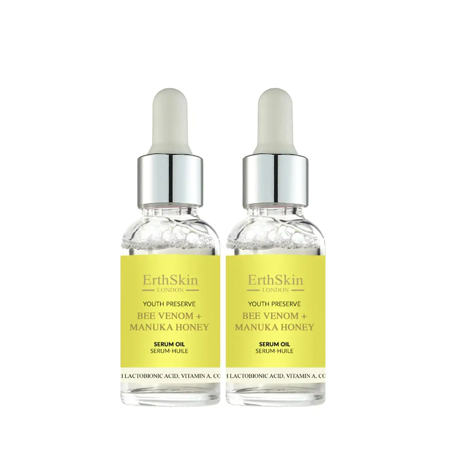 ErthSkin London - Dúo de aceites de veneno de abeja Aceites faciales 60 ml female - ErthSkin London - Comparador de precios