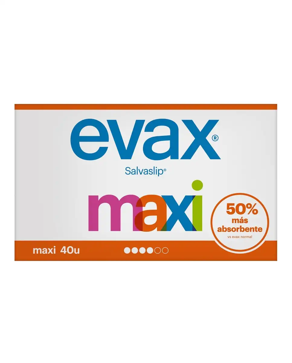 EVAX - 44 Protegeslips Maxi Salvaslip - EVAX - Comparador de precios