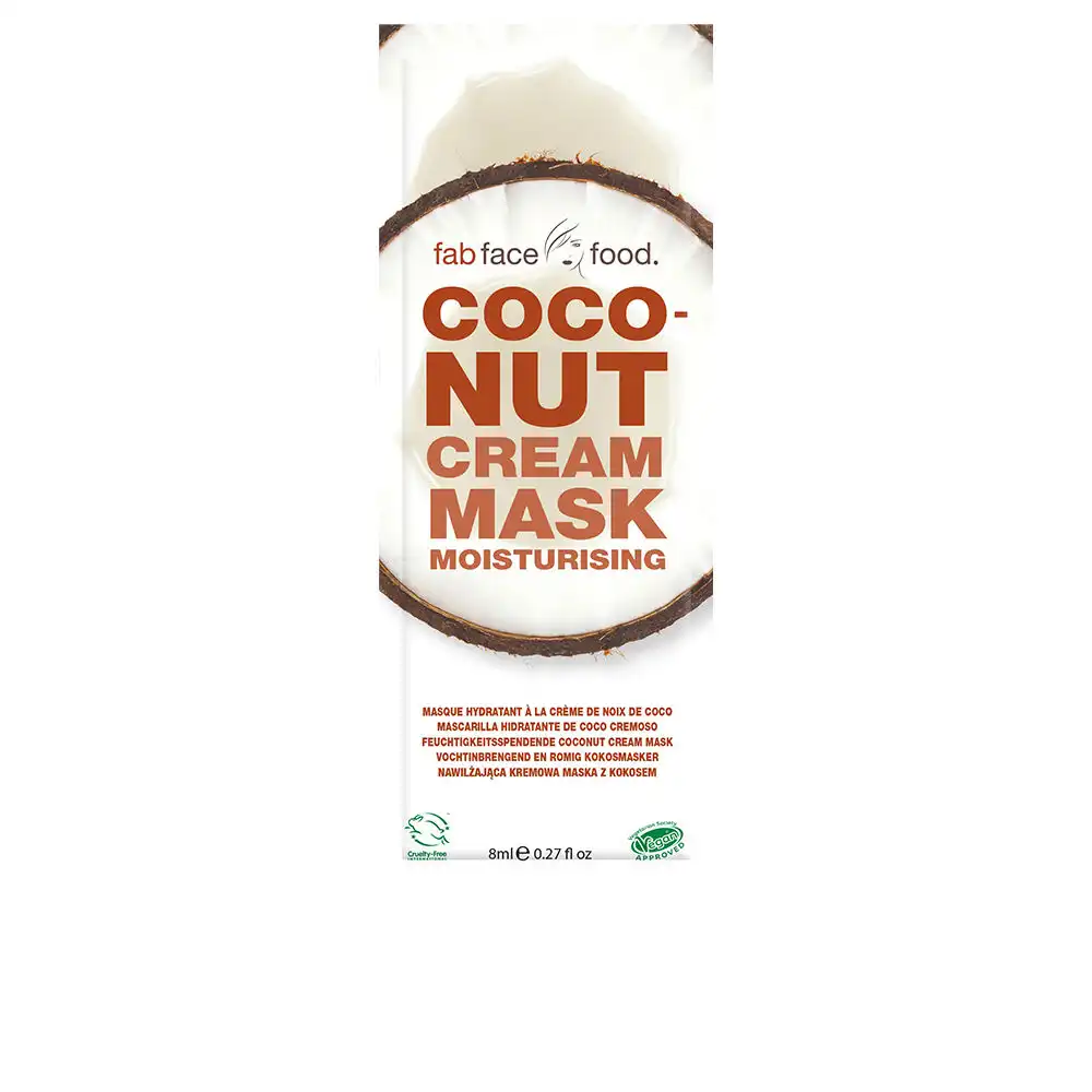 Fab Face Food Coconut mascarilla hidratante 8 ml - 7th Heaven - Comparador de precios