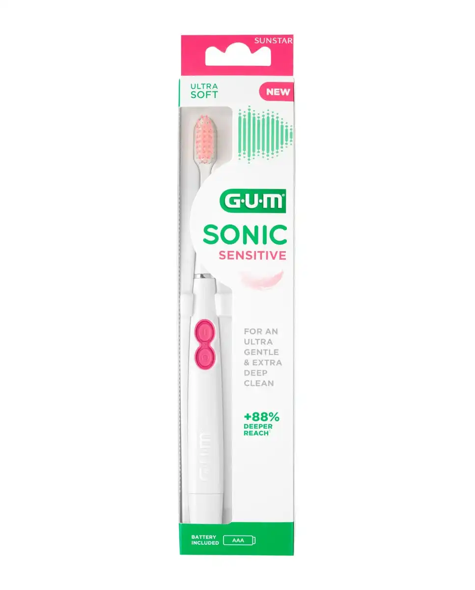 Gum - Cepillo Sónico Sonic Sensitive - GUM - Comparador de precios
