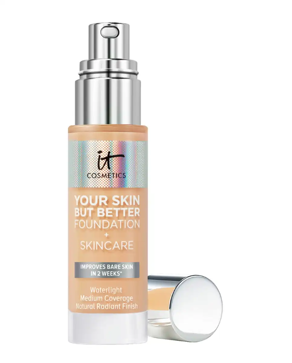IT Cosmetics - Base De Maquillaje Cobertura Media Your Skin But Better Foundation + Skincare - IT Cosmetics - Comparador de precios