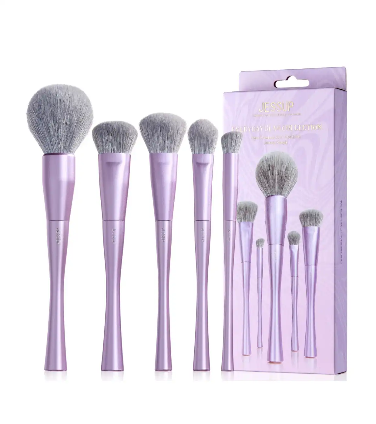 Jessup Beauty - *Everyday Glam* - Set de brochas 5pc Flawless - T514 - Jessup Beauty - Comparador de precios