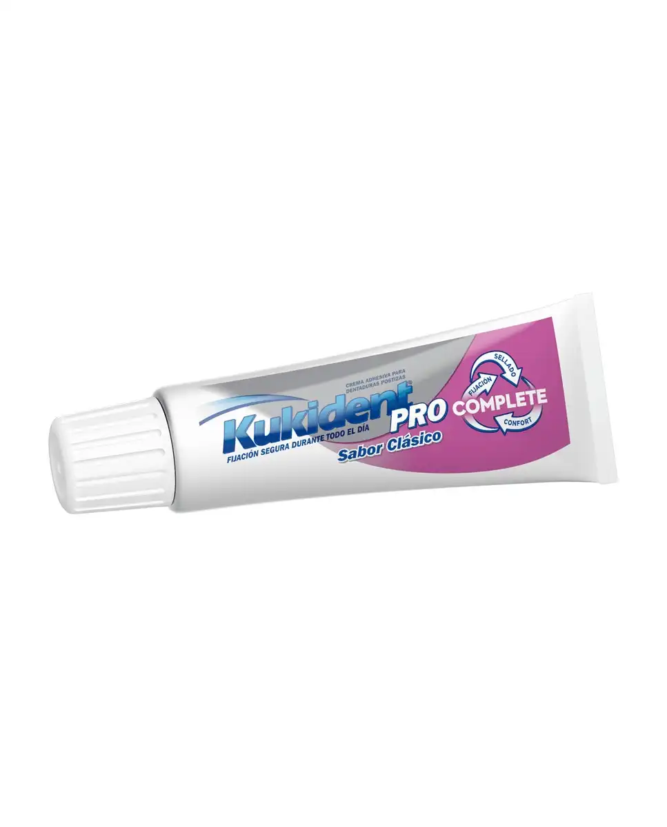 Kukident - Crema Adhesiva Para Prótesis Dentales Sabor Clásico 47 G Pro Complete - Kukident - Comparador de precios