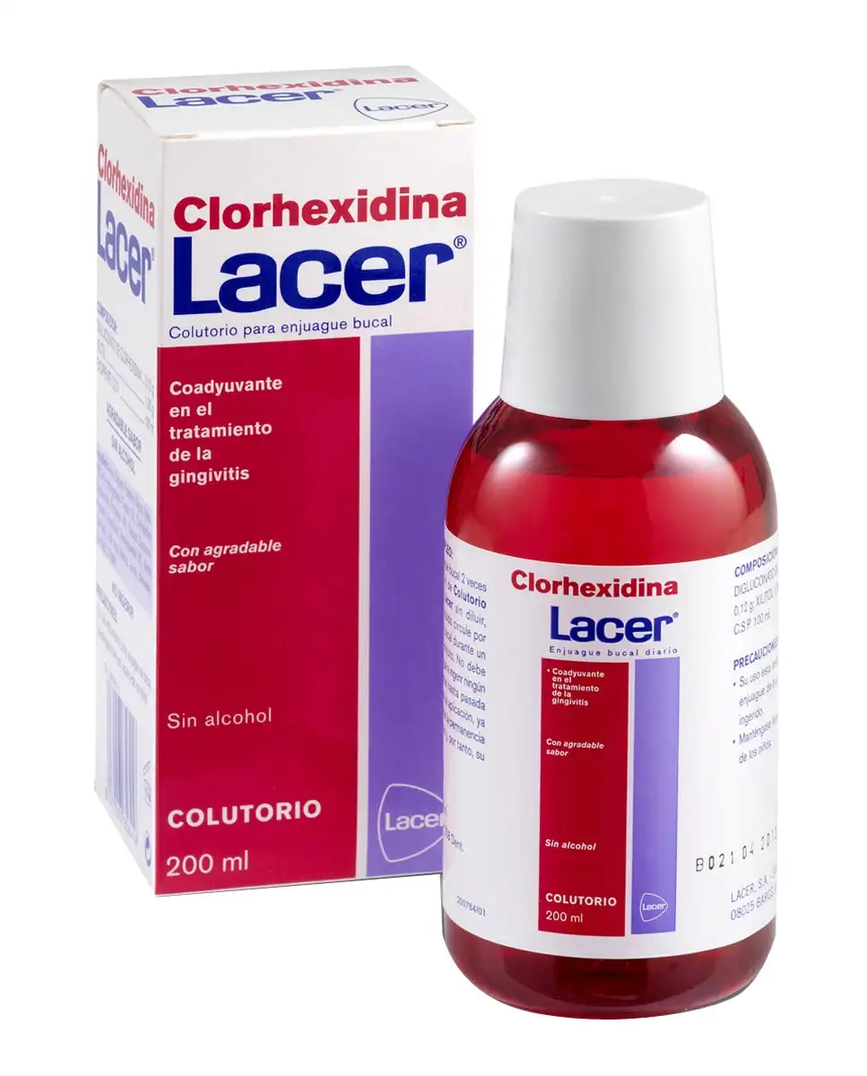 Lacer - Colutorio Clorhexidina 200 Ml - lacer - Comparador de precios