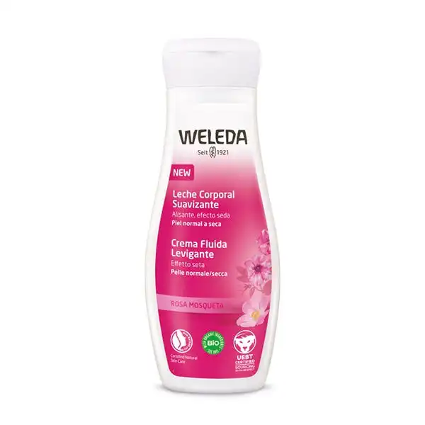 Leche Corporal Suavizante De Rosa Mosqueta - Weleda - Comparador de precios