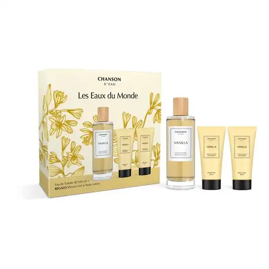 Mejor Dto!   Les Eaux du Monde Vanilla Edt Estuche 100 ml Eau de Toilette - CHANSON DEAU - Comparador de precios