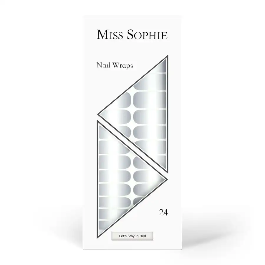 Miss Sophie - Let's Stay In Bed Nail Wraps Uñas postizas y diseños de uñas 24 pieces 24 Piezas - Miss Sophie - Comparador de precios