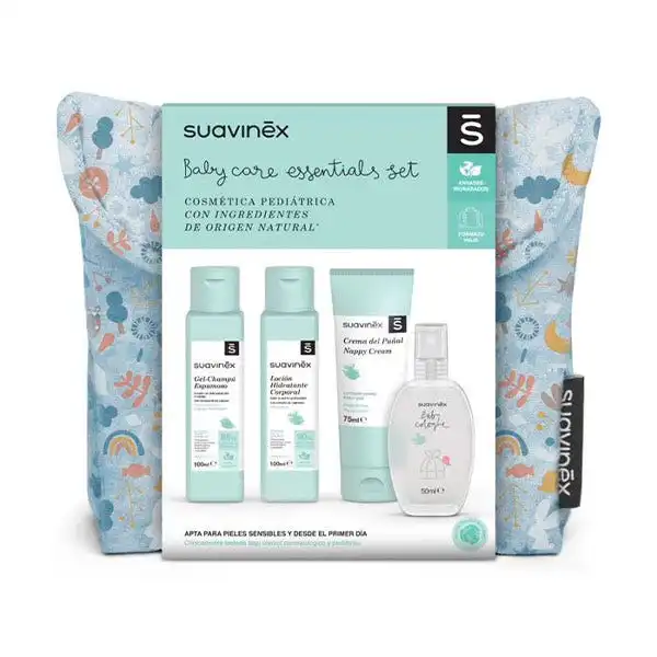 Neceser Baby Care Essentials Set Azul - Suavinex - Comparador de precios