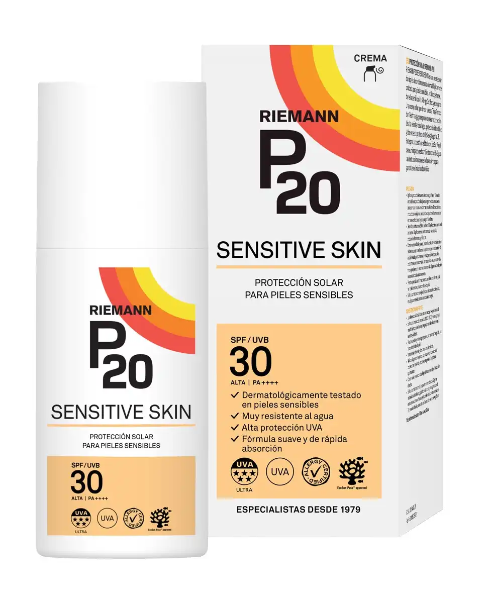 P20 - Protección solar para pieles sensibles SPF30 P20. - P20 - Comparador de precios