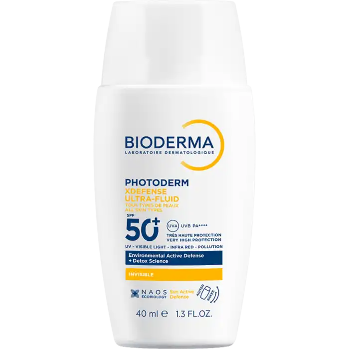 Photoderm XDefense Ultra-Fluid SPF50+ Invisible 40 ml - BIODERMA - Comparador de precios