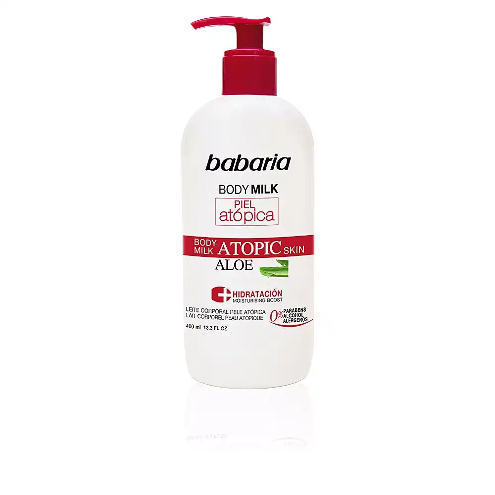 Piel Atopica aloe vera body milk 0% 400 ml - Babaria - Comparador de precios