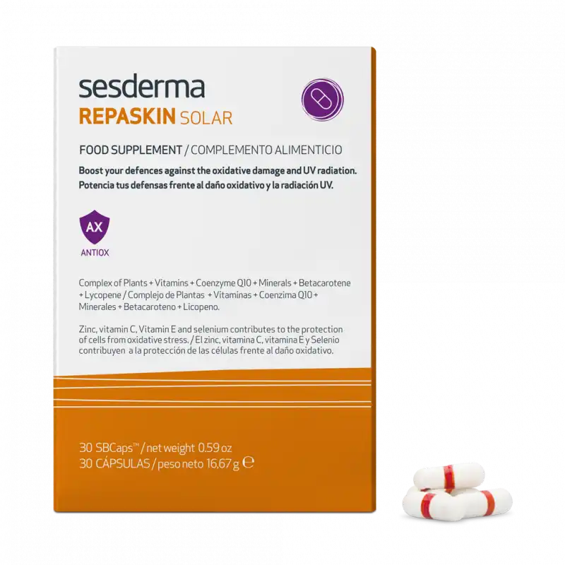 Repaskin solar 30 cápsulas - Sesderma - Comparador de precios