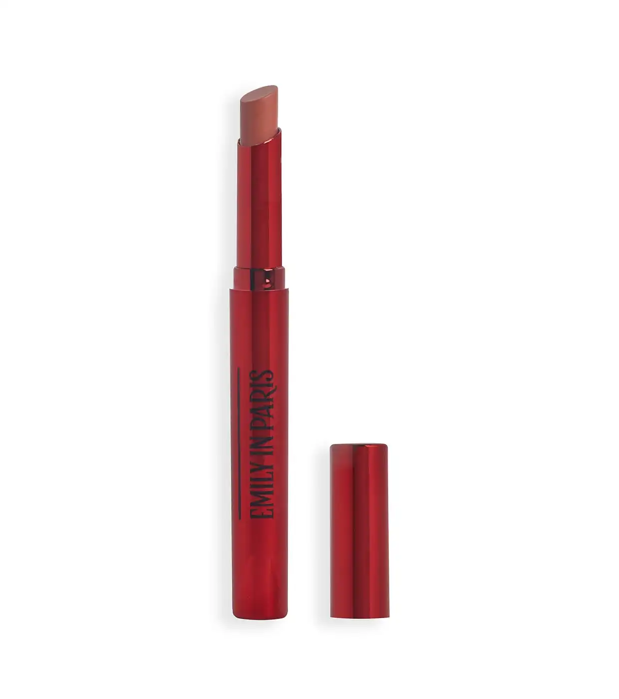 Revolution - *Emily In Paris* - Barra de labios cremosa Just A Kiss - Mindy Taupe Nude - Makeup Revolution - Comparador de precios