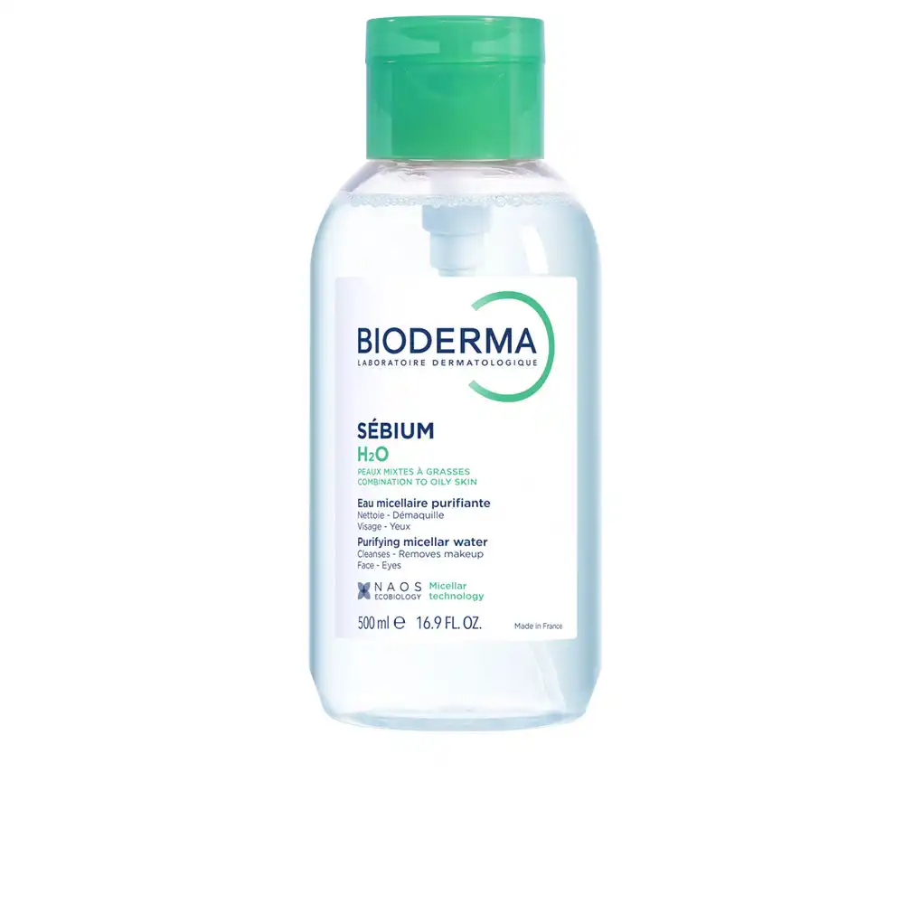 Sébium H2O Pump solución micelar específica acné 500 ml - BIODERMA - Comparador de precios