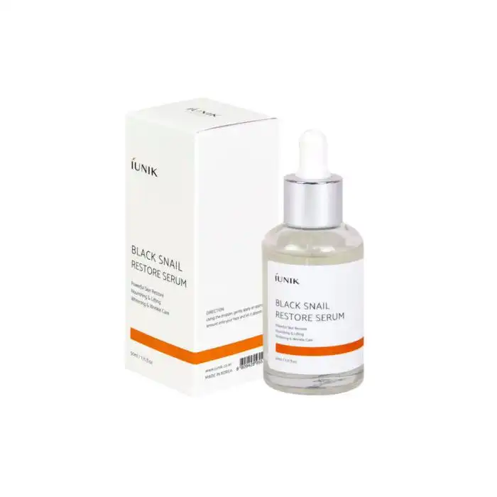 Sérum Facial Restaurador Black Snail 50 ml - IUNIK - Comparador de precios