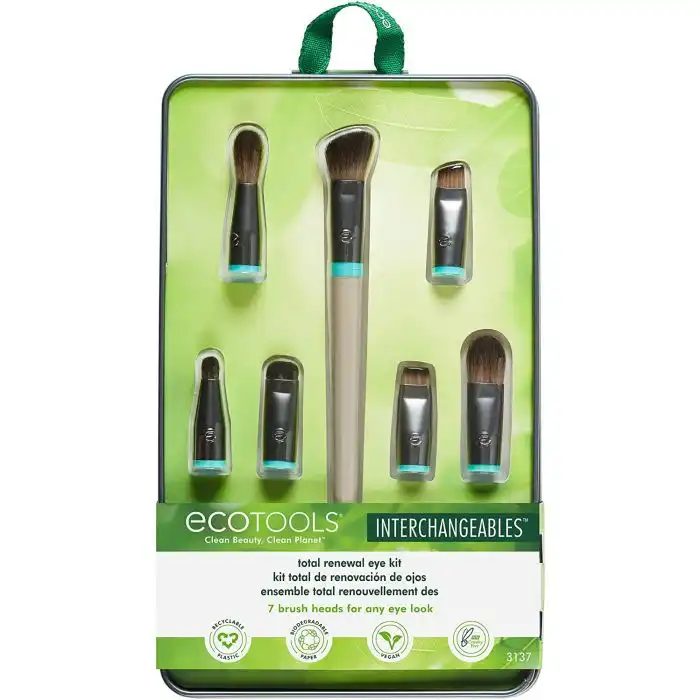 Set de brocha + 7 cabezales intercambiables Total Renewal - Ecotools - Comparador de precios