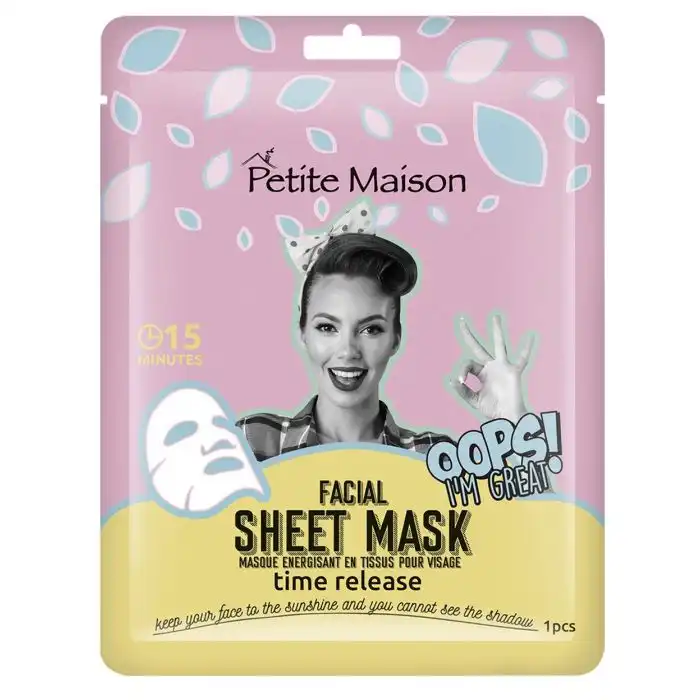 Sheet Mask Time Release Mascarilla Facial Antiedad 25 ml - Petite Maison - Comparador de precios