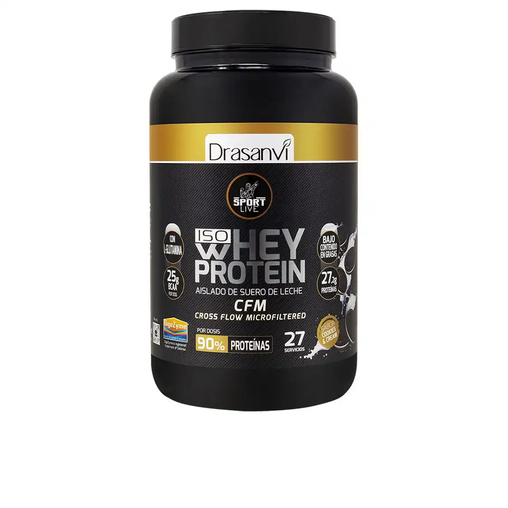 Sport Live Drasanvi Iso Whey Protein aislado #Cookies & Cream - Drasanvi - Comparador de precios