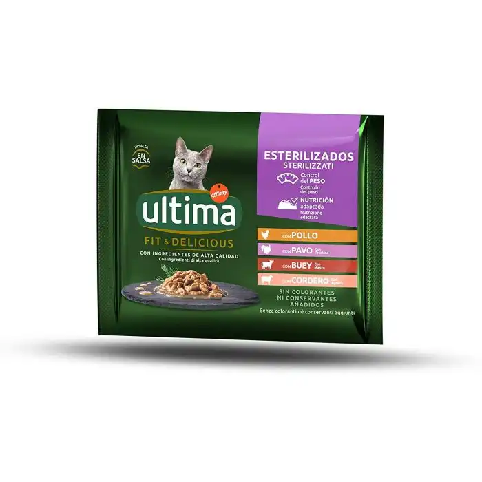 Ultima Comida Húmeda para Gatos Esterilizados 85 gr - Affinity - Comparador de precios