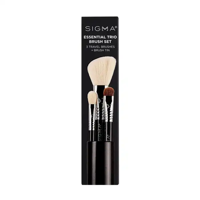 ¡23% DTO! Set Trío de Brochas Esenciales Essential Trio Brush Set - Sigma Beauty - Comparador de precios