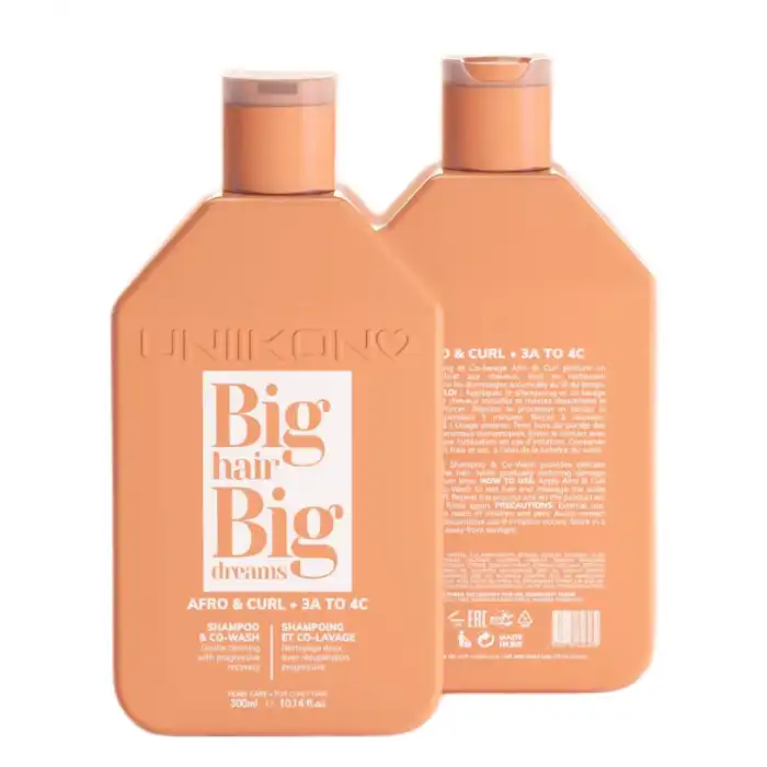 Afro And Curl 3A To 4C Champú Co Wash 300 ml - Uniikon - Comparador de precios
