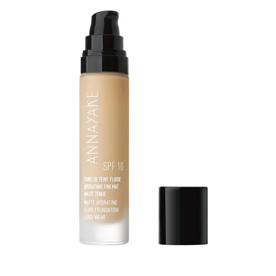 Annayake - Matte Hydrating Fluid Foundation Long Wear FPS10 Bases de maquillaje 30 ml 05 - Light Beige - Annayake - Comparador de precios