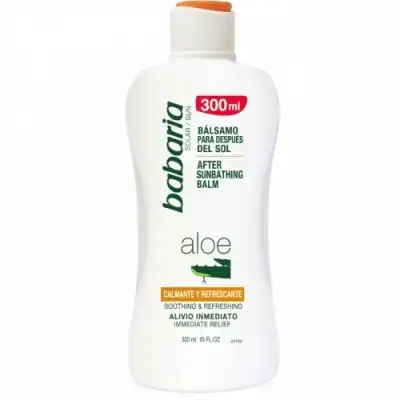 Babaria Bálsamo para después del Sol Aloe Vera, 300 ml - Babaria - Comparador de precios