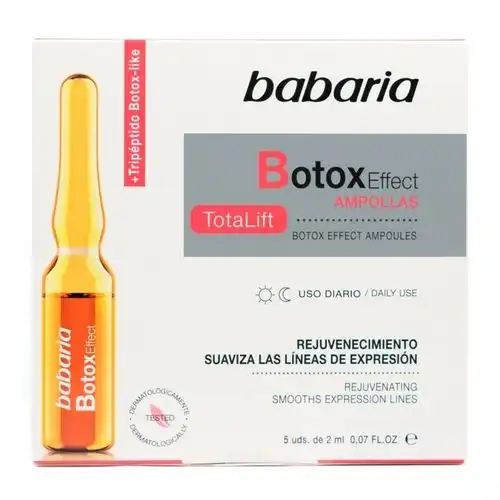 Babaria Botox Effect Ampollas 5 und Tratamiento Intensivo Rejuvenecedor para Piel Madura - Babaria - Comparador de precios