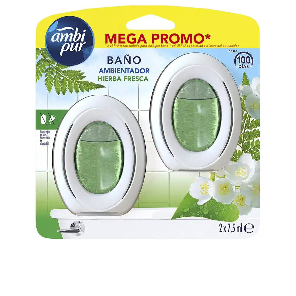 Baño ambientador #prado fresco Mega Oferta 90 días - AMBIPUR - Comparador de precios