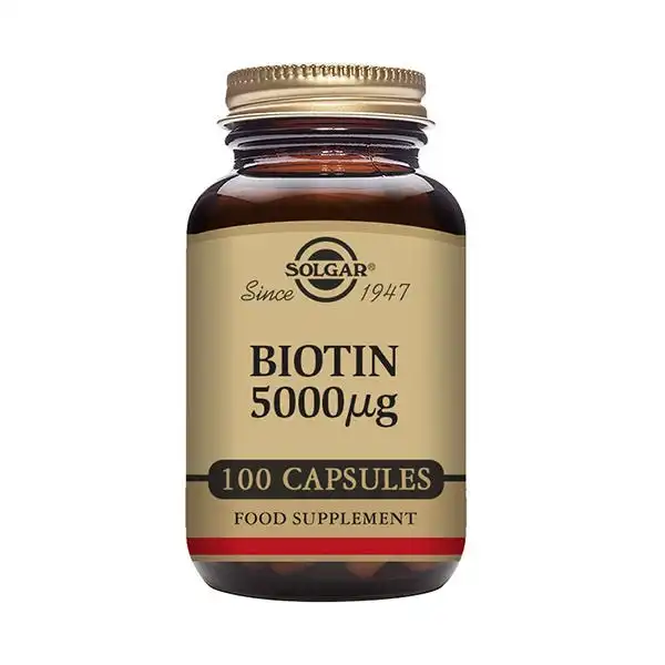 Biotin 5000 Ug - SOLGAR - Comparador de precios