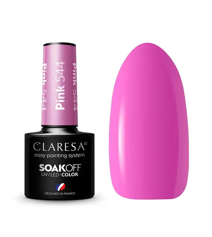 Claresa - Esmalte semipermanente Soak off - 544: Pink - Claresa - Comparador de precios