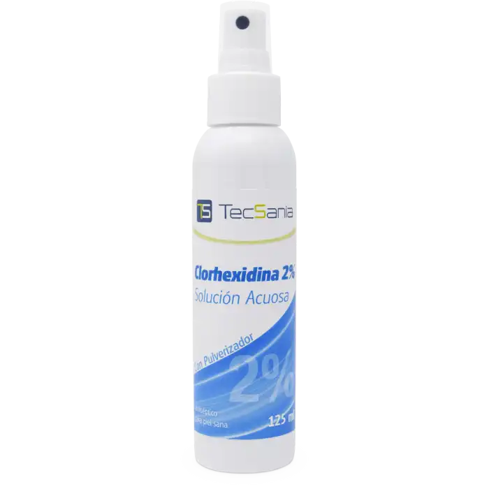 Clohexidina 2% Solución Acuosa Spray 125 ml - Tecsania - Comparador de precios