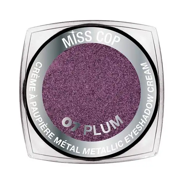 Crème à Paupières Métal 07 Plum - MISS COP - Comparador de precios