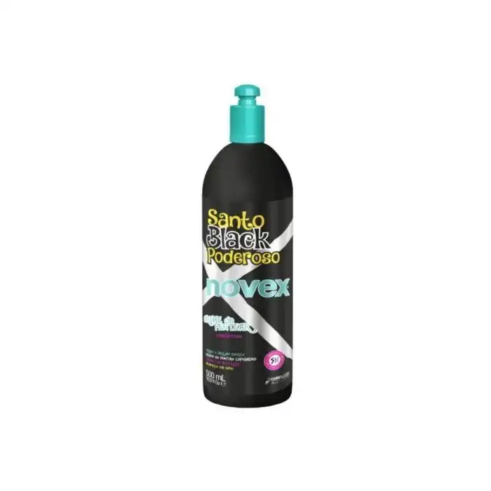 Crema de Peinado Santo Black Poderoso 500 ml - Novex - Comparador de precios