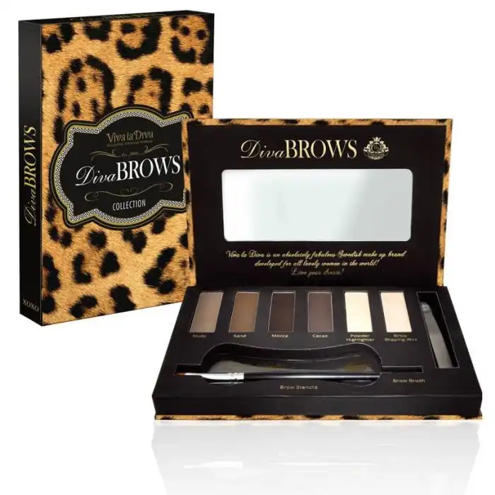 Diva Brows Paleta para Cejas - Viva la Diva - Comparador de precios