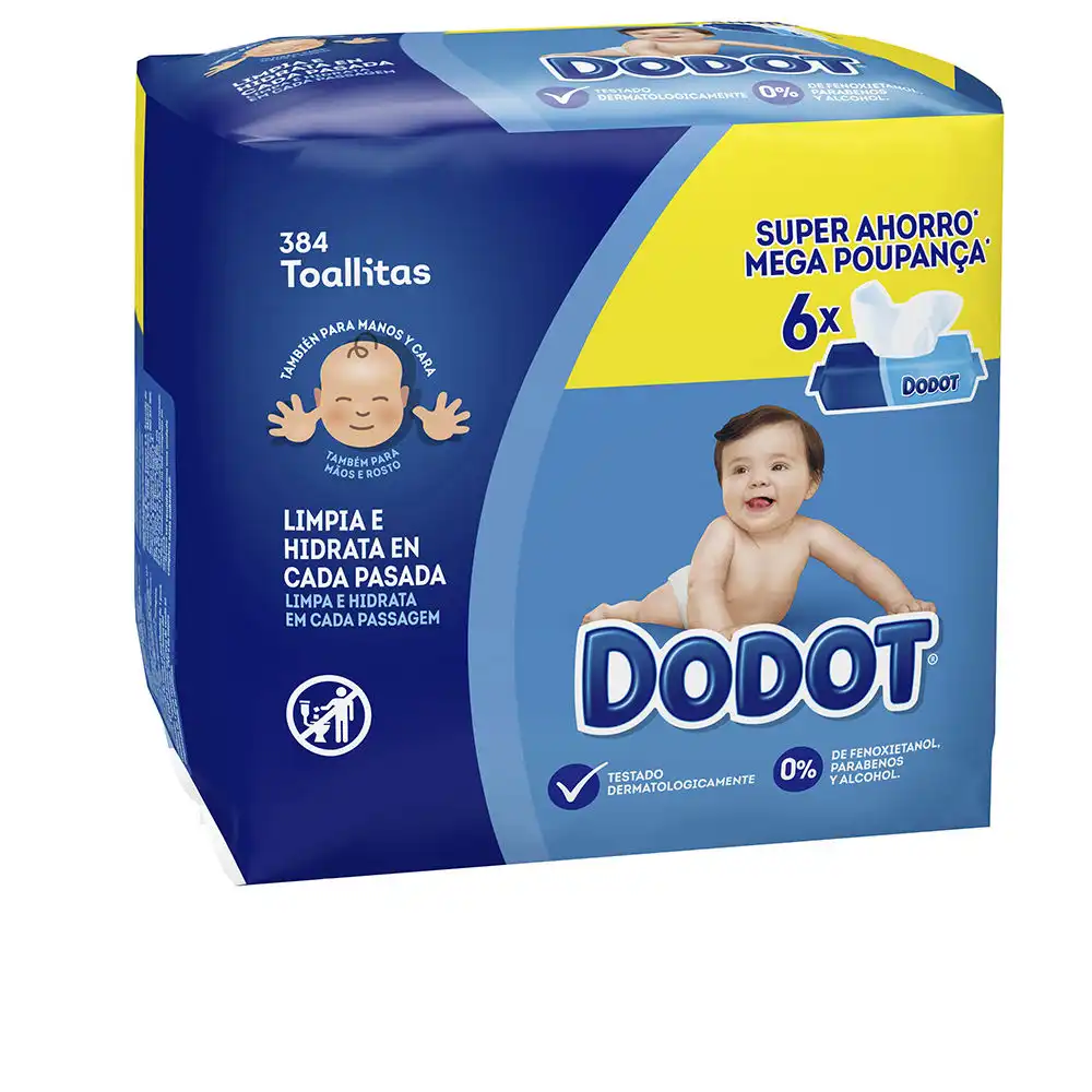 Dodot toallitas húmedas 384 u - Dodot - Comparador de precios