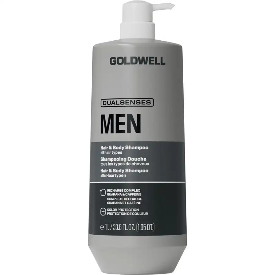 Dualsenses Men Hair & Body Jabón de cabello y cuerpo 1.000 ml - Goldwell - Comparador de precios
