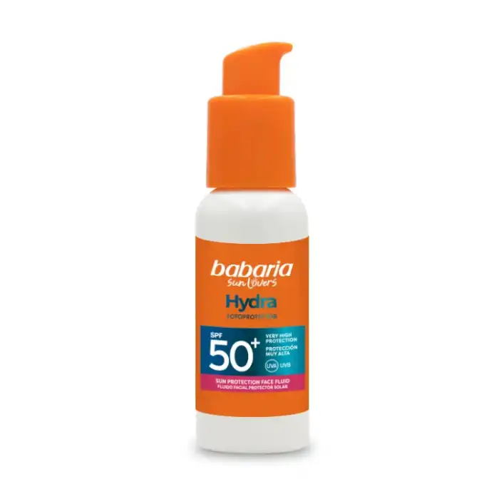 Fluido Solar Facial Hydra SPF50+ 40 ml - Babaria - Comparador de precios
