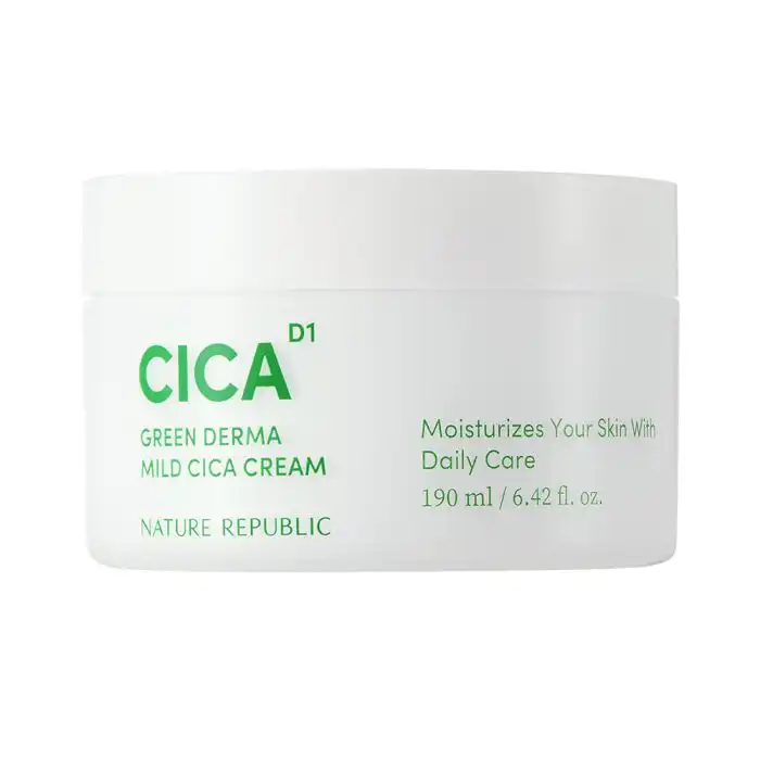 Green Derma Mild Cica Crema 190 ml - Nature Republic - Comparador de precios