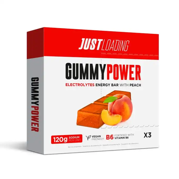 Gummy Power Barrita vegana con electrolitos - Just Loading - Comparador de precios