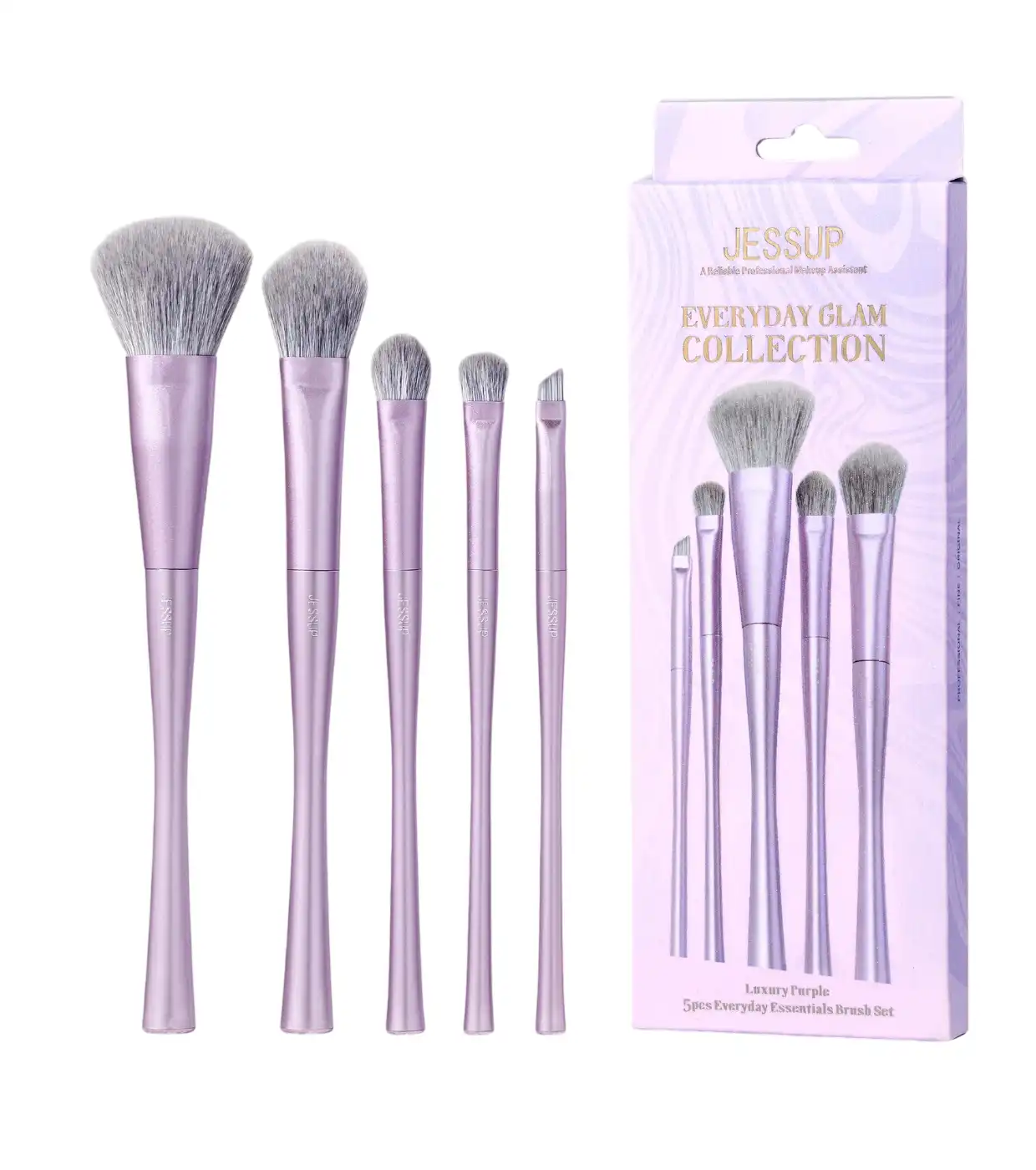 Jessup Beauty - *Everyday Glam* - Set de brochas Everyday Essentials - T515 - Jessup Beauty - Comparador de precios