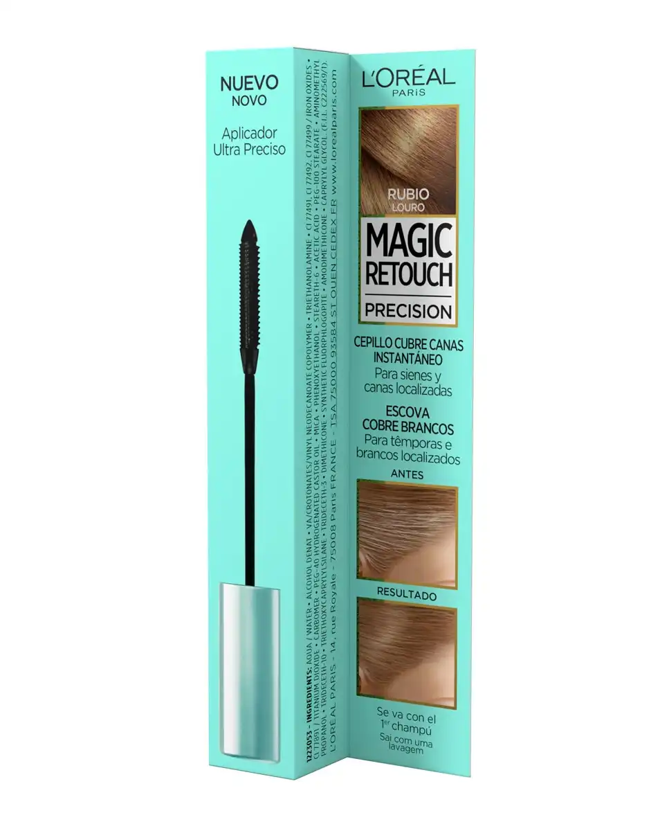 L'Oréal Paris - Cepillo Retoca Raíces Y Canas Magic Retouch Precision - L'Oréal Paris - Comparador de precios