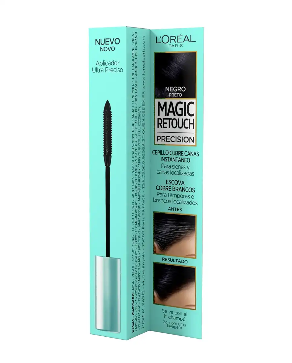 L'Oréal Paris - Cepillo Retoca Raíces Y Canas Magic Retouch Precision - L'Oréal Paris - Comparador de precios