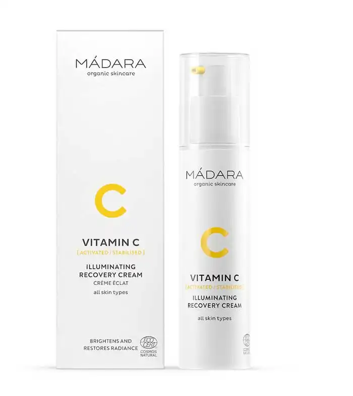 Mádara - Crema facial iluminadora de Recuperación con Vitamina C - Mádara - Comparador de precios