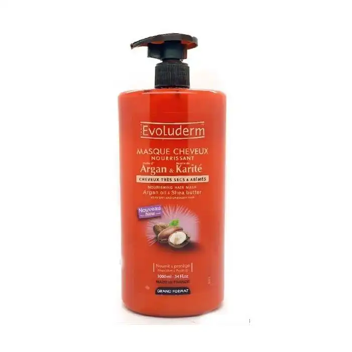 Mascarilla Cabello Argán y Karité 1000 ml - Evoluderm - Comparador de precios