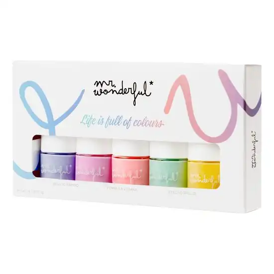 Mejor Dto!   Life is Full of Colours Set 1 und Set de Manicura - Mr Wonderful - Comparador de precios