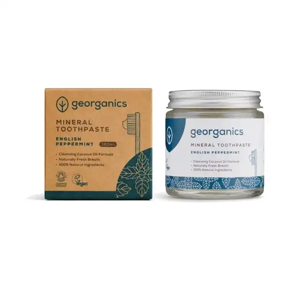 Mineral Toothpaste English Peppermint - Organic - Comparador de precios