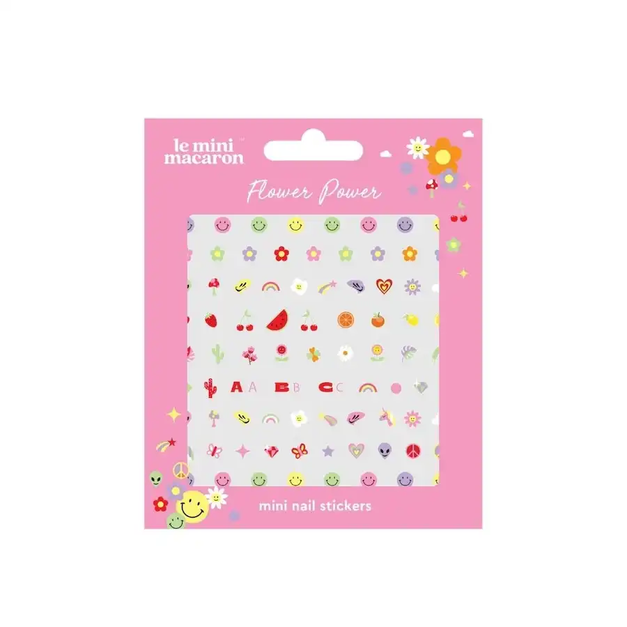 Mini Nail Stickers - Flower Power 7 g 7.0 g - Le Mini Macaron - Comparador de precios